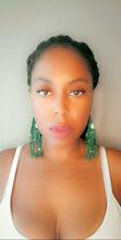 Load image into Gallery viewer, &quot;Nile&quot; Long, beaded Earrings!
